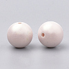 Spray Painted Style Acrylic Beads MACR-T010-10mm-06-2