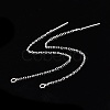 925 Sterling Silver Ear Stud Findings X-STER-I014-04S-3