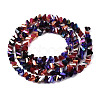 Electroplate Glass Beads Strands EGLA-N002-06A-2