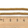 Electroplated Synthetic Non-Magnetic Hematite Beads Strands G-I360-C03-09-4
