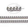 Tarnish Resistant Men's Jewelry Making 201 Stainless Steel Curb Chains CHS-A003B-1.8mm-7