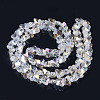 Electroplate Glass Beads EGLA-Q091-14mm-B19-2