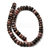 Natural Rhodonite Beads Strands G-A280-A21-03-3
