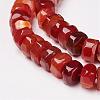 Natural Red Agate Agate Beads Strands G-D169-03D-2