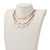 3 Layer Necklaces NJEW-JN03306-5