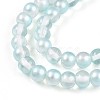 Baking Paint Transparent Glass Beads X1-DGLA-N011-6mm-05-3