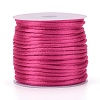 Nylon Satin Rattail Cords NWIR-L006-1mm-33-1