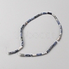 Natural Blue Spot Jasper Beads Strands G-WH0035-01D-2