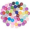 24colors Transparent Glass Beads GLAA-PH0006-01-10mm-5