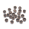 Tibetan Style Alloy Wavy Spacer Beads X-TIBEP-A11067-R-FF-1