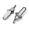 Natural Quartz Crystal Sword Big Pendants G-Q163-08AS-01-2