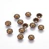 Tibetan Style Bead Caps TIBEB-00954-AB-NR-1