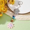 Flower Resin Keychains KEYC-JKC00556-01-3