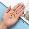 Brass Rhinestone Spacer Beads RB-A014-Z6mm-G-6