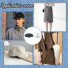 36Pcs Flat Round Cloth Cap Nail Buttons BUTT-CY0001-34A-5