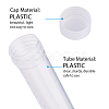 Clear Graduated Tube Plastic Bead Containers CON-BC0005-26-4