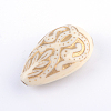 Teardrop Plating Acrylic Beads X-PACR-Q102-151A-2