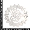 201 Stainless Steel 3D Rotating Hanging Wind Spinner STAS-C166-01G-P-3