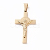 304 Stainless Steel Pendants STAS-N017-13G-1