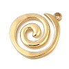 304 Stainless Steel Pendants STAS-P380-40G-2