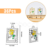 36Pcs 6 Styles Rack Plating Alloy Enamel Pendants FIND-DC0002-91-2