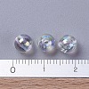 Eco-Friendly Transparent Acrylic Beads PL733-2-4