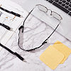 4Pcs Nylon Adjustable Sports Eyeglass Strap with Buckle AJEW-GF0006-70-4