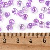 6/0 Inside Colours Fringe Glass Seed Beads SEED-A034-03B-4