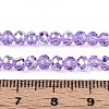Transparent Glass Beads Strands X-EGLA-N016-4mm-03-4