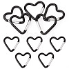 5Pcs Zinc Alloy Spring Gate Rings FIND-TA0009-73N-1