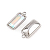 Glass Charms STAS-P437-15H-P-2