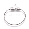 Tarnish Resistant 304 Stainless Steel Wire Pendants STAS-M274-020D-1