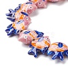 Handmade Porcelain Beads PORC-G002-54H-3