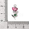 Alloy Enamel Pendants ENAM-P260-03D-AS-3