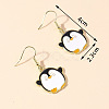 Zinc Alloy Enamel Dangle & Drop Earrings FS-WGC3D93-12-1