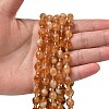 Heated Natural Citrine Beads Strands G-F809-A45-01-2