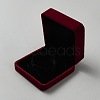 Square Velvet Bangle Bracelet Display Boxes CON-WH0095-205-2