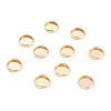 304 Stainless Steel Cabochon Settings STAS-Y001-12B-G-1