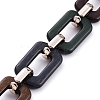 Handmade Acrylic Link Chains AJEW-JB00637-3