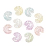 UV Plating Transparent Acrylic Beads AC-CBAAB2E-01-1