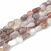 Natural Botswana Agate Beads Strands X-G-S331-8x10-010-1
