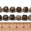 Natural Black Moonstone Beads Strands GG-CBAC972-A08-01-4