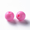 Opaque Acrylic Beads MACR-S370-C10mm-M1-2