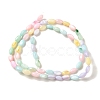 Rainbow Color Dyed Natural Freshwater Shell Beads Strands SHEL-G018-02H-2