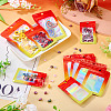 50Pcs 5 Styles Rectangle Glitter Holographic PVC Resealable Packaging Bags ABAG-TA0001-91-8
