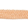 Glass Imitation Jade Beads Strands GLAA-H021-05-02-2