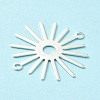 Brass Connector Charms KK-H435-10S-4