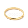 2mm Polished Plain Dome Finger Ring for Girl Women RJEW-C012-05F-G-2