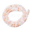 Electroplate Glass Beads Strands EGLA-D018-02A-2