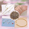 2500Pcs 5 Colors Brass Crimp Beads KK-AR0004-18-7